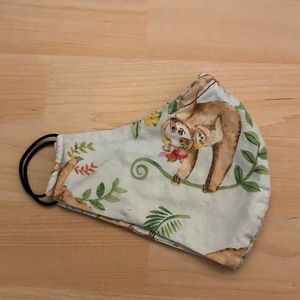 Mens sloth face mask